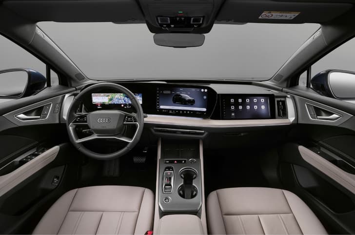 Audi Q4 e-tron SUV and Sportback dashboard