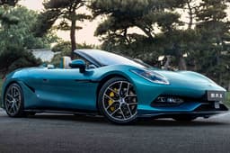 byd denza z convertible on road