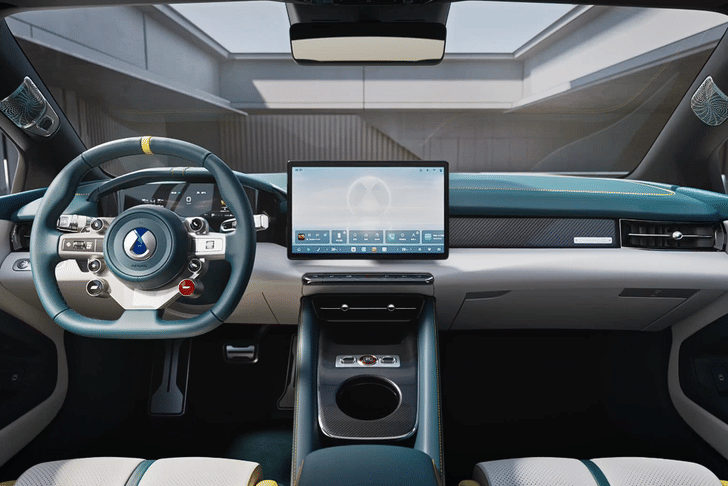 byd denza z convertible in studio