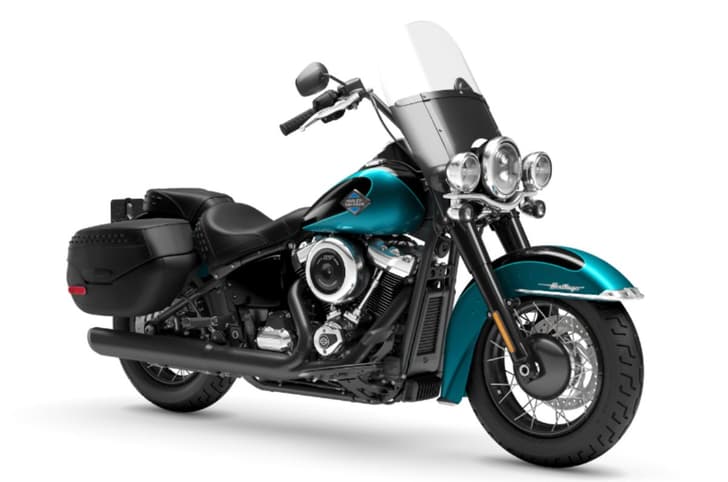 Harley Davidson Heritage Classic front three quarter