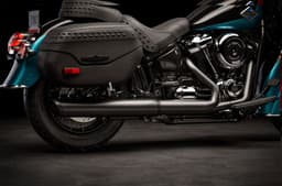 Harley Davidson Heritage Classic rear three quarter