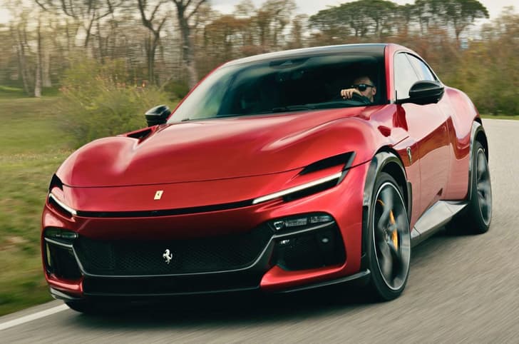 Ferrari Purosangue in Handling Speciale package front