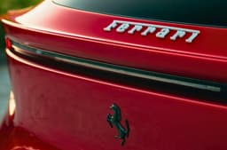 Ferrari Purosangue in Handling Speciale package rear badges