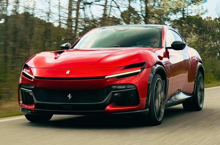 Ferrari Purosangue in Handling Speciale package front