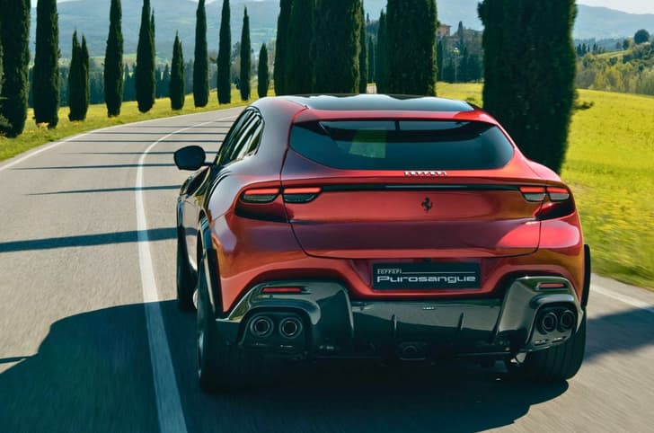 Ferrari Purosangue in Handling Speciale package rear