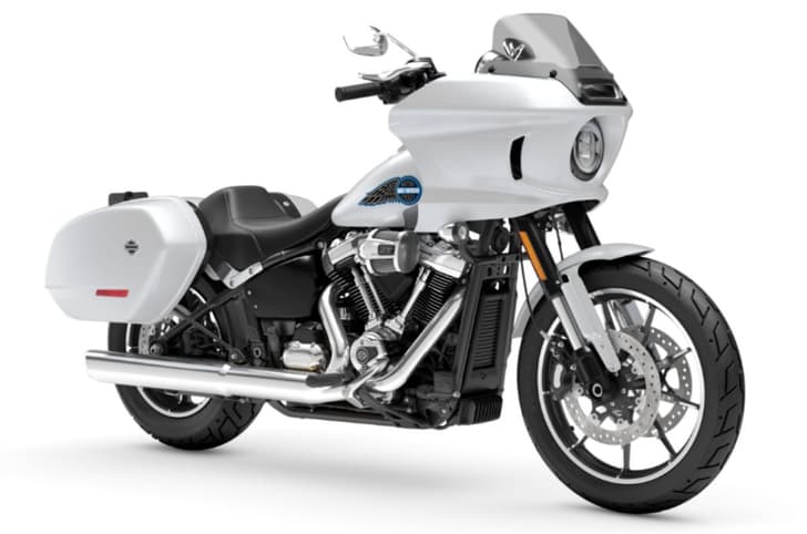 Harley Davidson Low Rider ST front three quarter