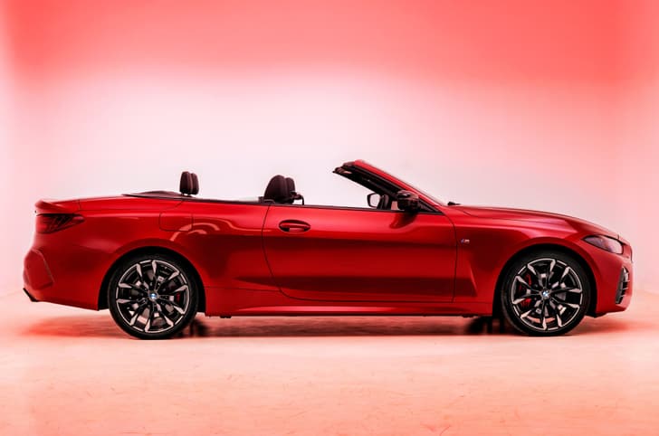 BMW M440i Convertible side profile static