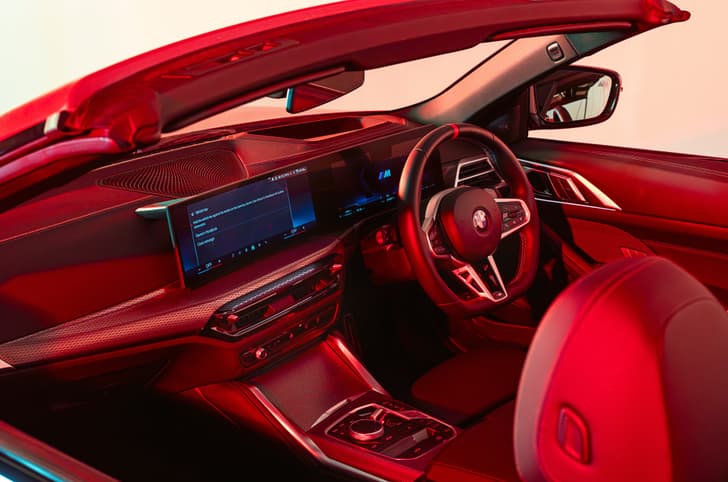 BMW M440i Convertible dashboard