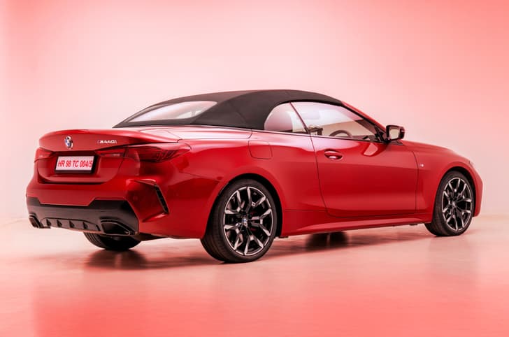 BMW M440i Convertible rear quarter static