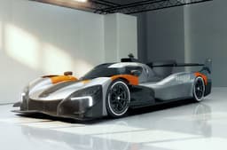 McLaren MCL-HY GTR front third