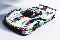 Porsche 963 Apple Computer-inspired livery