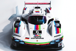 Porsche 963 Apple Computer-inspired livery