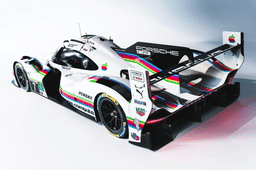 Porsche 963 Apple Computer-inspired livery