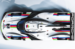 Porsche 963 Apple Computer-inspired livery