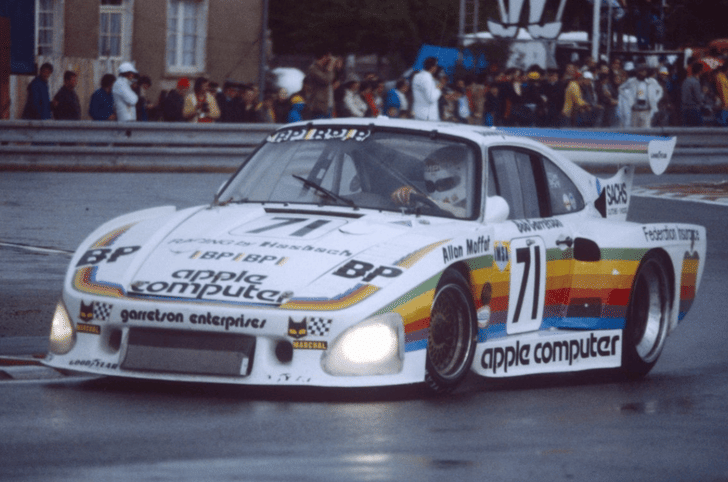 Porsche 963 Apple Computer-inspired livery