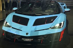 lamborghini fenomeno roadster on stage