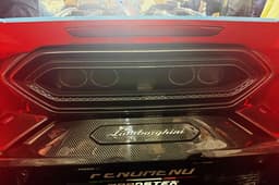 lamborghini fenomeno roadster on stage