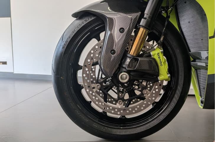 Ducati Panigale V4 Lamborghini edition front wheel and brakes