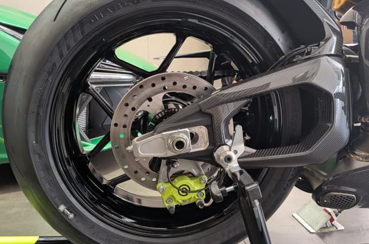 Ducati Panigale V4 Lamborghini edition swingarm