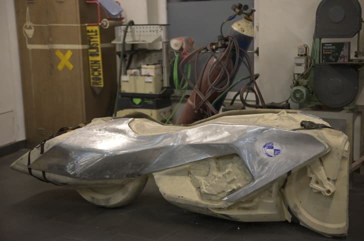 BMW Motorrad Vision K18 in design phase.
