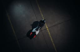 BMW Motorrad Vision K18 top view shot. 