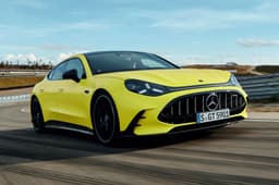 2026 mercedes amg gt 4-door coupe on track