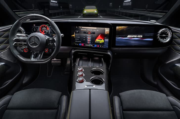 2026 mercedes amg gt 4 door coupe in studio