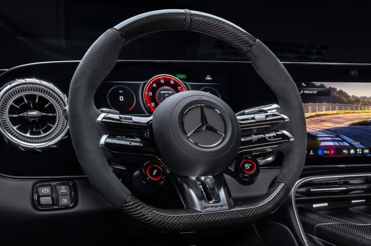2026 mercedes amg gt 4 door coupe in studio