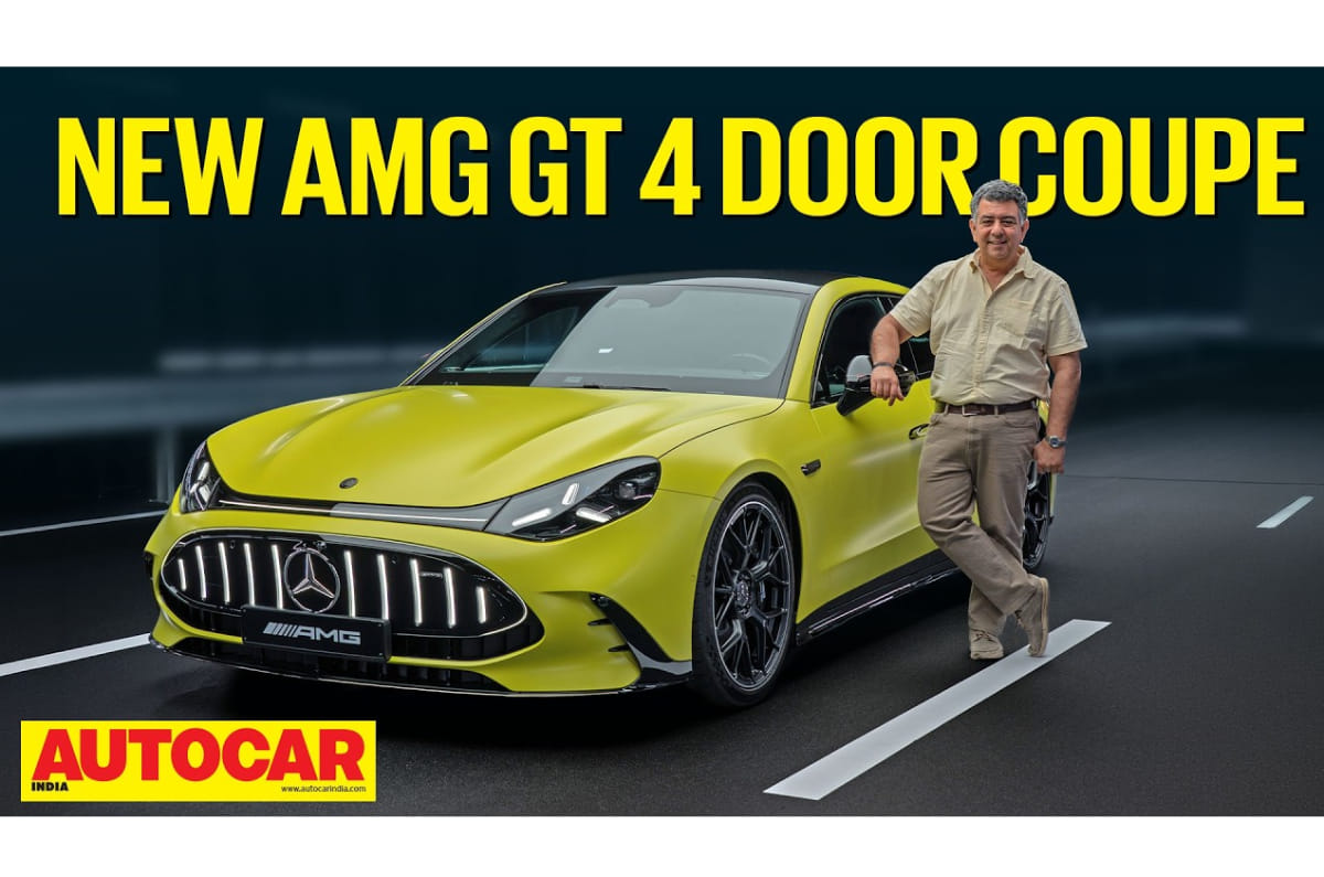 Mercedes-AMG GT 4-Door Coupe walkaround video