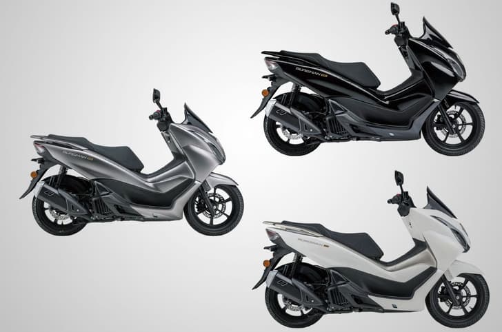 Suzuki Burgman 15 colour options 