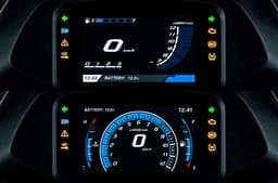 Suzuki Burgman 15 instrument cluster shot