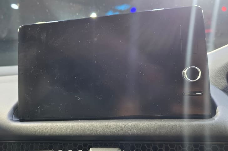 Honda ZR-V infotainment system