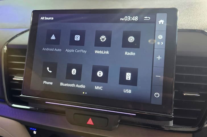 2026 Honda City touchscreen