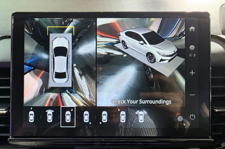 2026 Honda City 360-degree camera