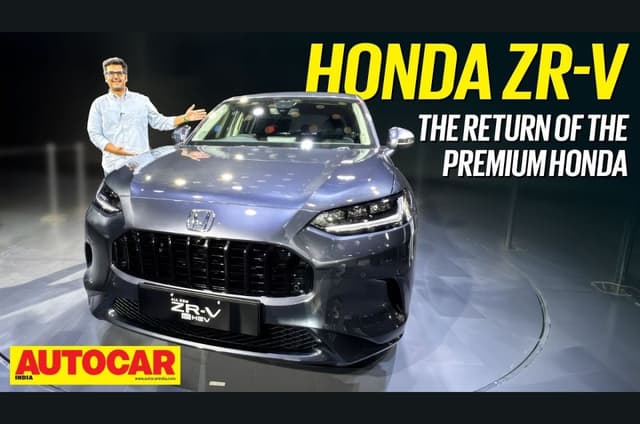 Honda ZR-V first look video