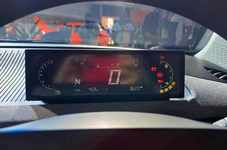 2026 Tata Tiago digital driver's display