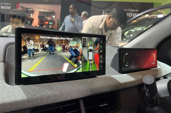 2026 Tata Tiago EV infotainment