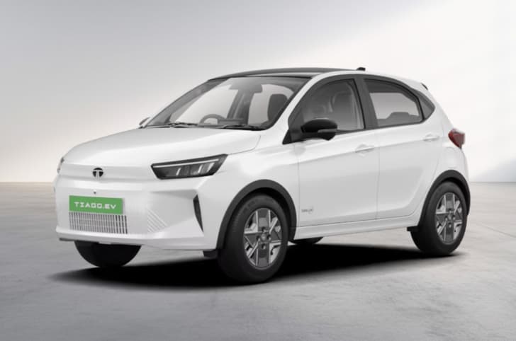 2026 Tata Tiago EV Pristine White