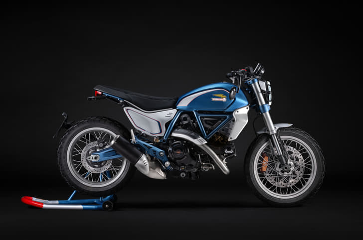 Scrambler 100 studio image
