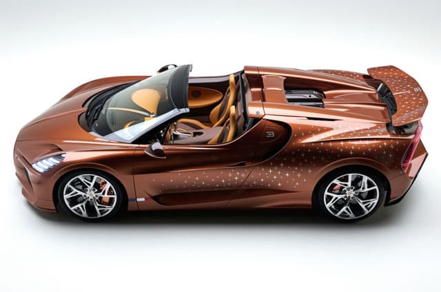 Bugatti W16 Mistral 'Le Retour du Jeune Prince' top view