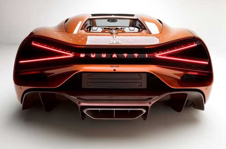 Bugatti W16 Mistral 'Le Retour du Jeune Prince' rear design