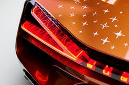 Bugatti W16 Mistral 'Le Retour du Jeune Prince' taillights