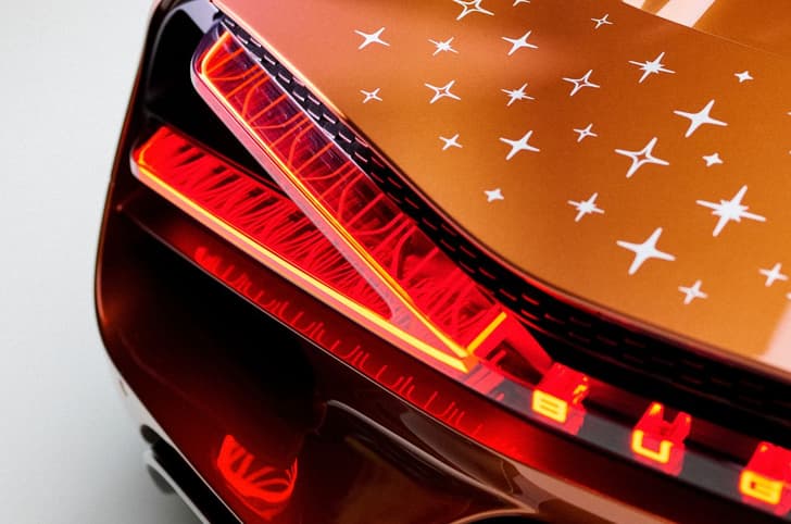 Bugatti W16 Mistral 'Le Retour du Jeune Prince' taillights