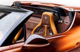 Bugatti W16 Mistral 'Le Retour du Jeune Prince' seats