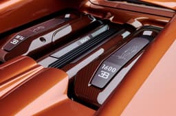 Bugatti W16 Mistral 'Le Retour du Jeune Prince' engine