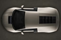 Audi Nuvolari prototype top-down view
