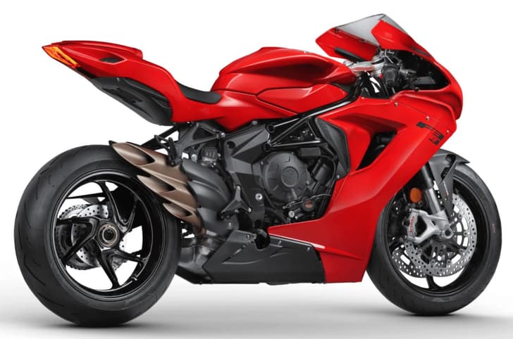 MV Agusta F3 R rear three quarter