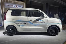 maruti wagon r flex fuel on stage