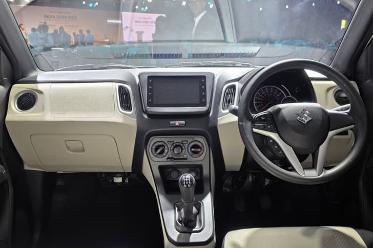 maruti wagon r flex fuel on stage
