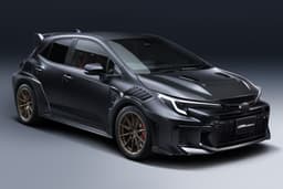 Toyota Corolla GRMN front quarter static